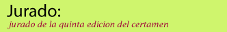 Jurado del III Certamen