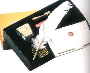 Set de escritura antiguo